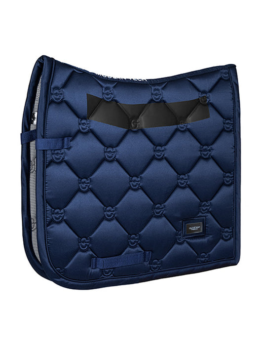 Dressage Saddle Pad Classic Modern Tech Navy Full