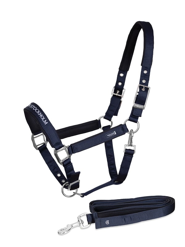 Clean Halter Modern Tech Navy vue 1