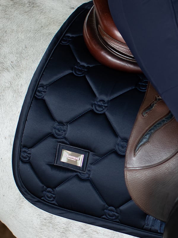 Jump Saddle Pad Classic Modern Tech Navy Pony vue 2