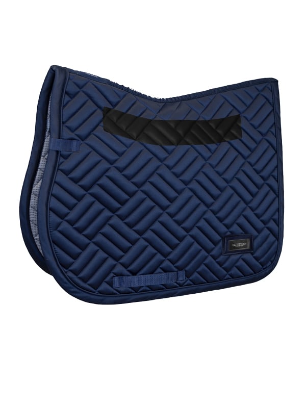 Jump Saddle Pad Modern Tech Navy Full vue 1