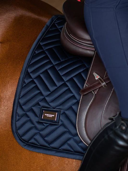 Jump Saddle Pad Modern Tech Navy Full