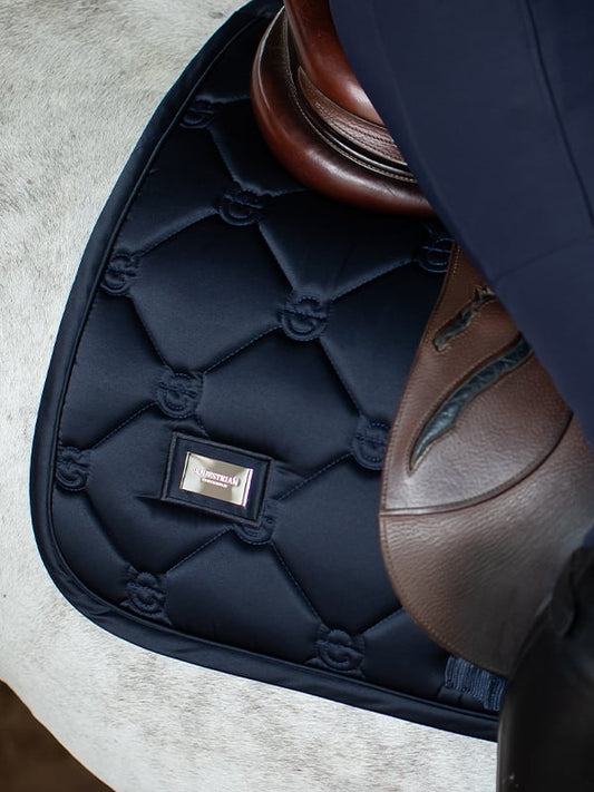 Jump Saddle Pad Classic Modern Tech Navy Full