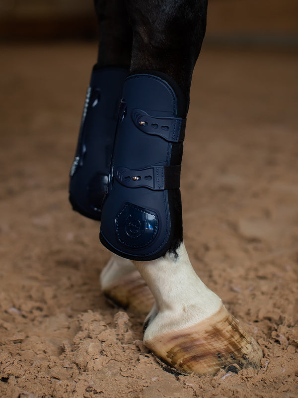 Anatomic Tendon Boots Modern Tech Navy vue 2