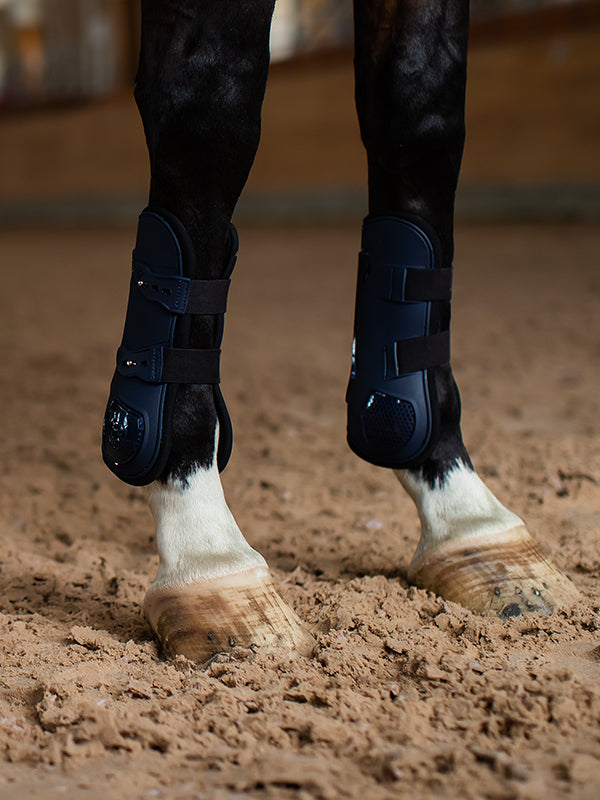 Anatomic Tendon Boots Modern Tech Navy vue 3