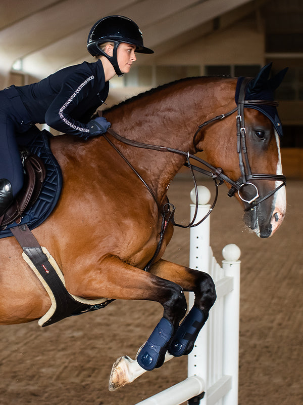 Anatomic Tendon Boots Modern Tech Navy vue 5