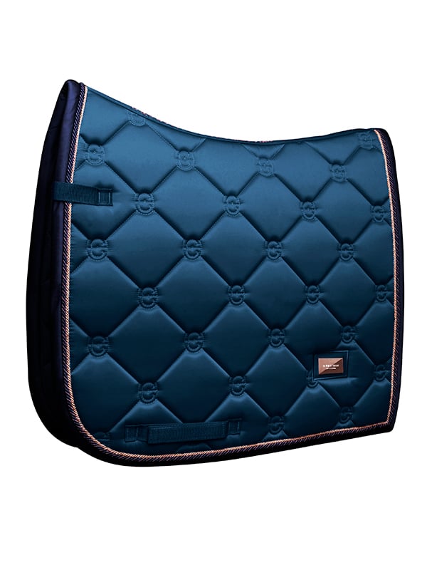 Dressage Saddle Pad Monaco Blue Full