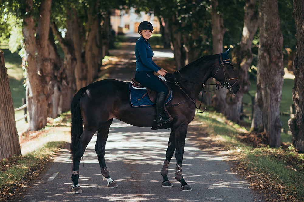 Jump Saddle Pad Monaco Blue Full