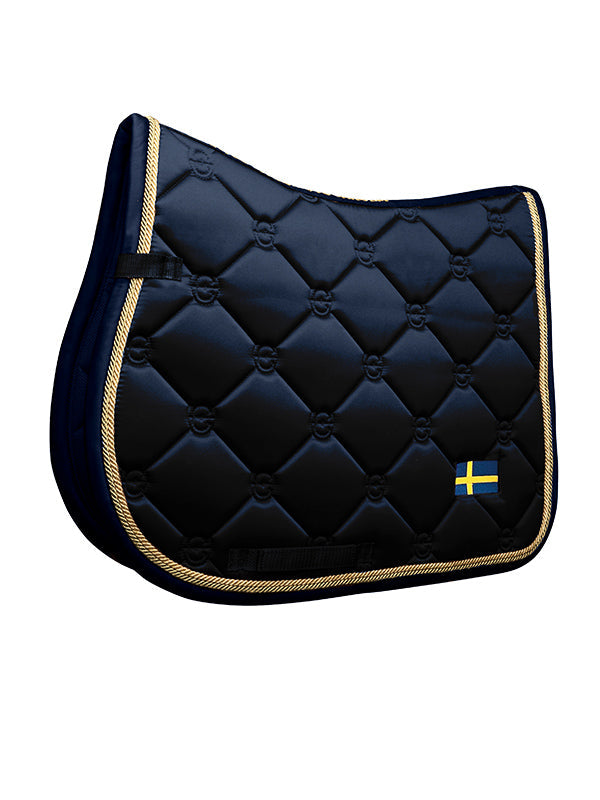 Jump Saddle Pad Sweden Nation navy Full