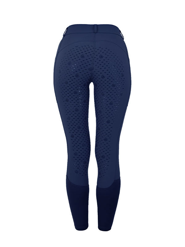 Riding Breeches Dressage Elite Navy vue 6