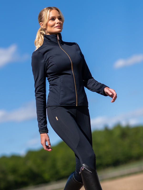Riding Compression Breeches Dressage Supreme Royal Classic vue 3