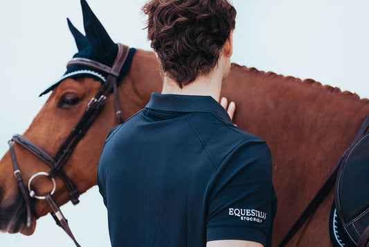 Polo Shirt Men Clean Navy