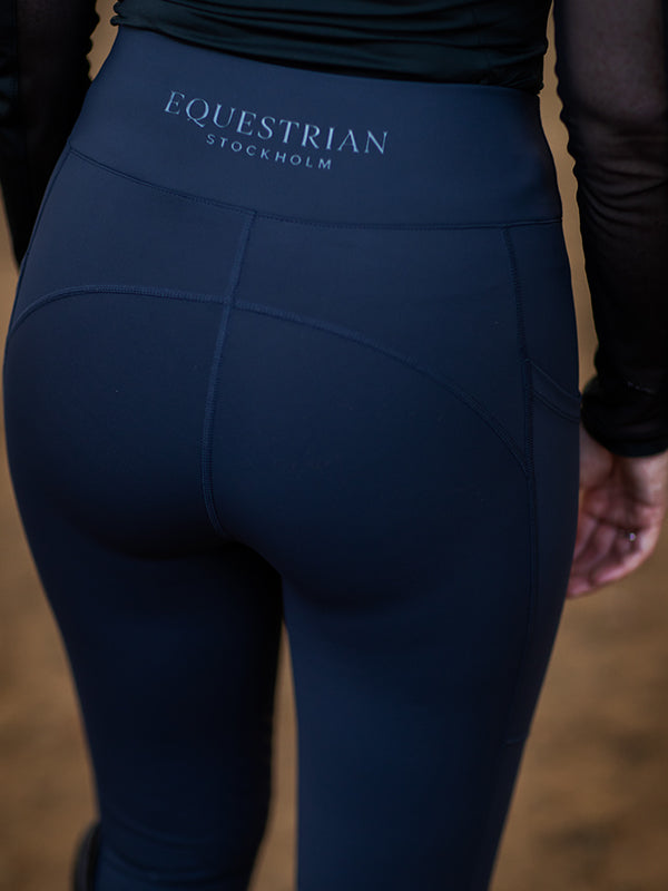 Riding Tights Jump Movement All Navy vue 4