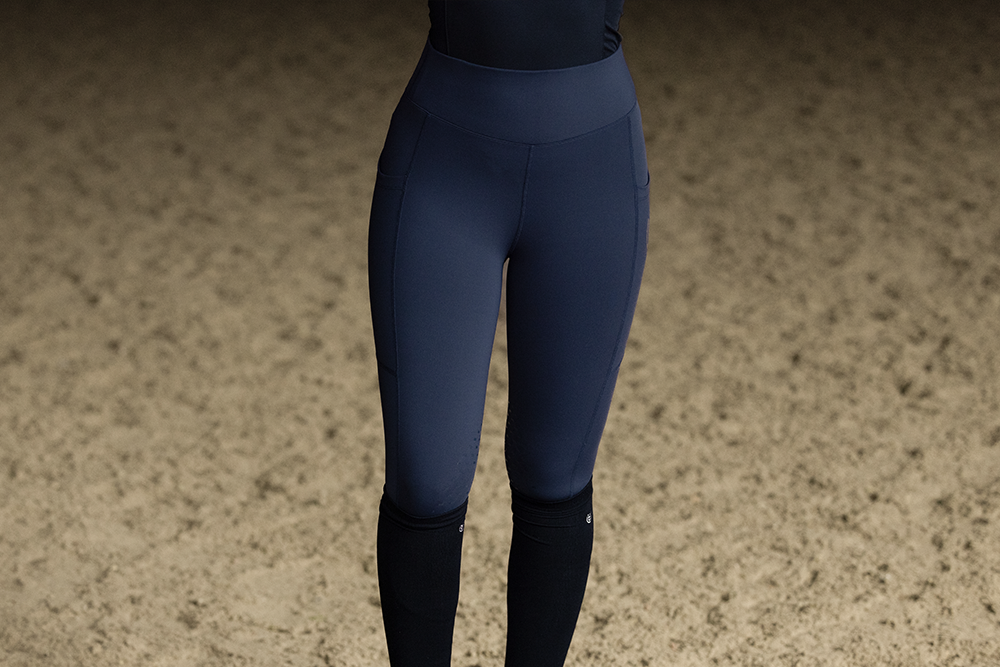 Riding Tights Jump Movement Navy vue 3