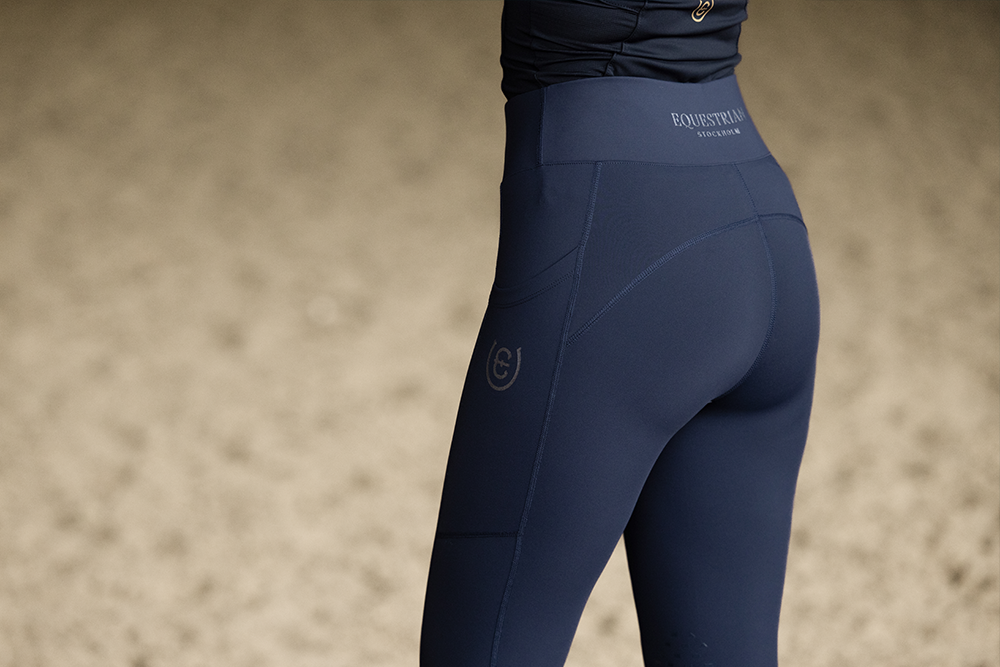 Riding Tights Jump Movement Navy vue 5