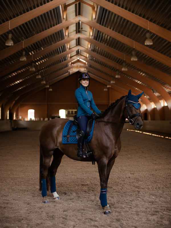Dressage Saddle Pad No Boundaries Monaco Blue Full