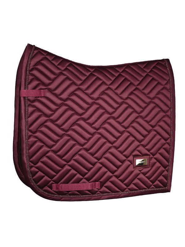 Dressage Saddle Pad New Maroon Full vue 1