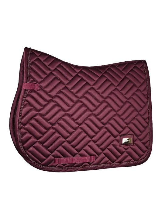 Jump Saddle Pad New Maroon Full