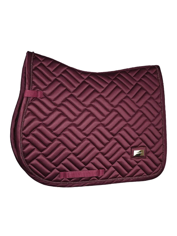 Jump Saddle Pad New Maroon Full