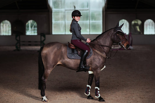 Jump Saddle Pad No Boundaries Silver Cloud Pony