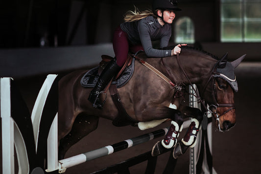 Jump Saddle Pad No Boundaries Silver Cloud Pony