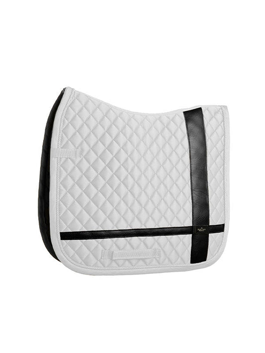 Dressage Saddle Pad No Boundaries White Cob