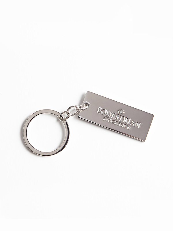 Key chain Equestrian Stockholm Silver vue 1