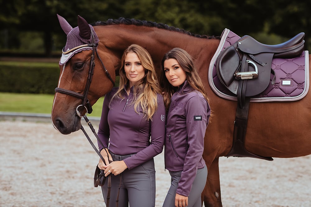 Jump Saddle Pad Orchid Bloom Full