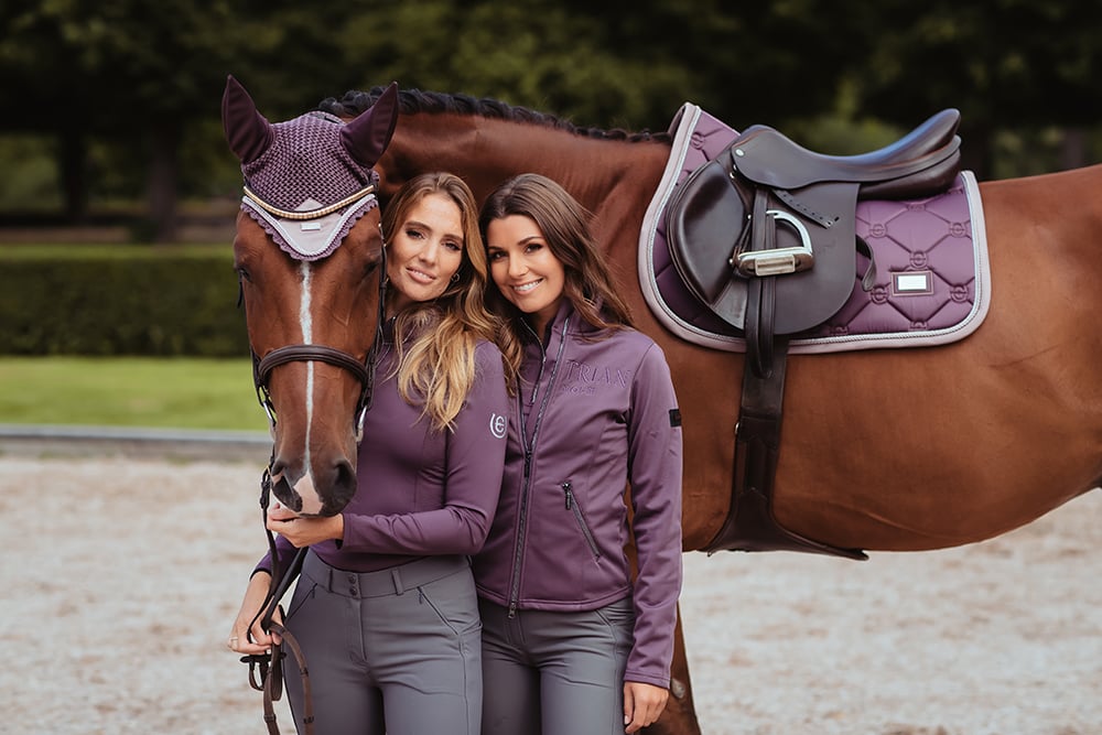 Jump Saddle Pad Orchid Bloom Full