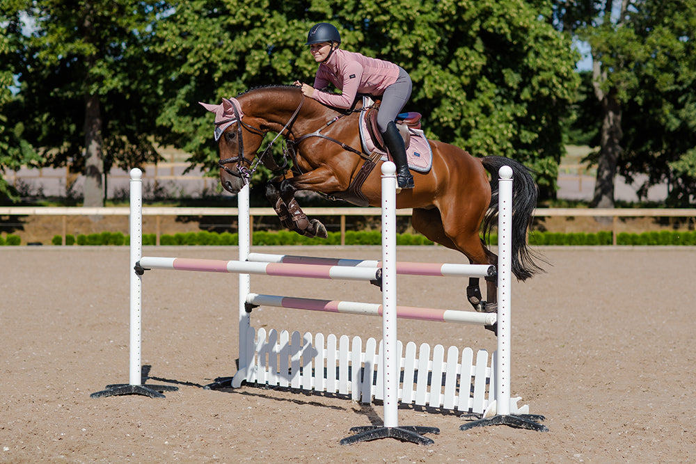 Jump Saddle Pad Pink Crystal Full vue 5