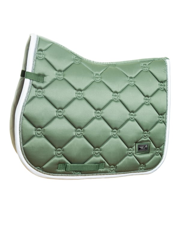 Jump Saddle Pad Pistachio White Full
