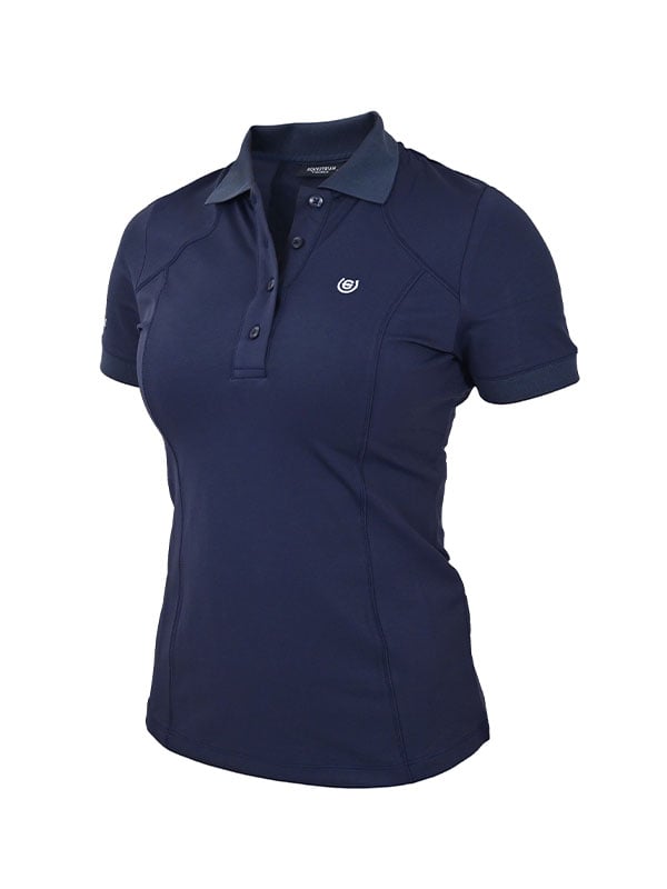 Polo Shirt Clean Navy vue 1