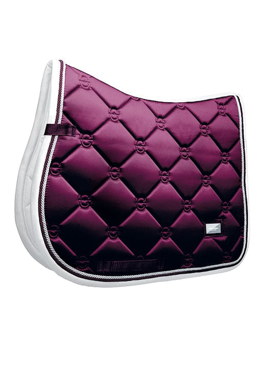 Jump Saddle Pad Purple White Edge Full