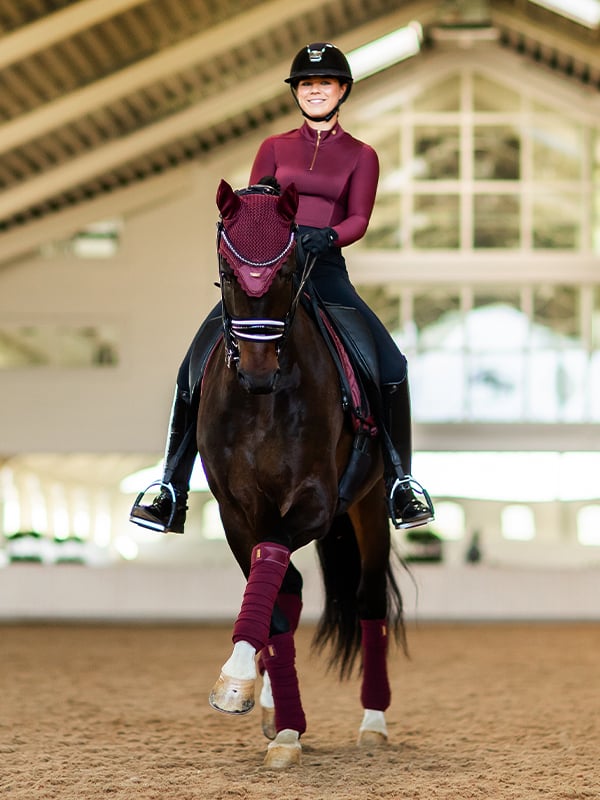 Ear Bonnet New Maroon vue 3