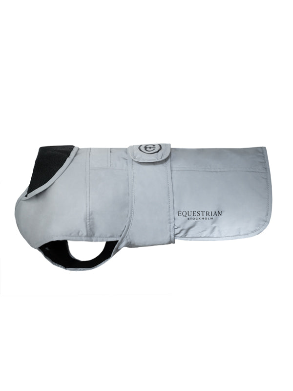 Reflective Dog Rug Luminous Black vue 1