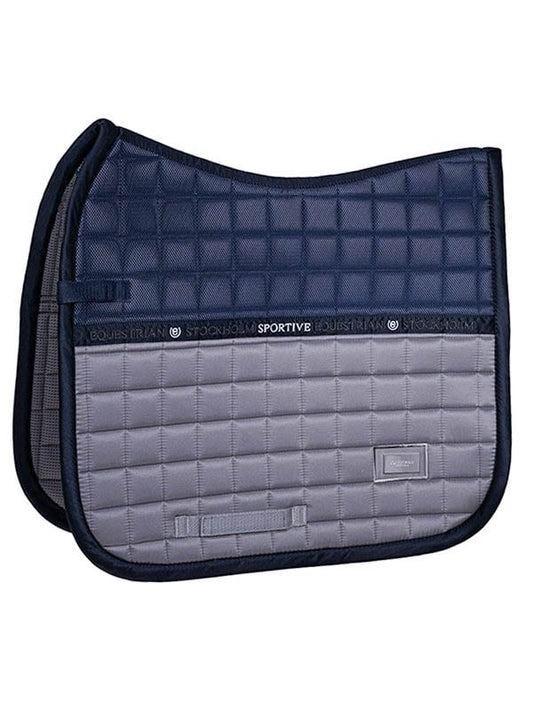 Dressage Saddle Pad Sportive Blue Ash Cob