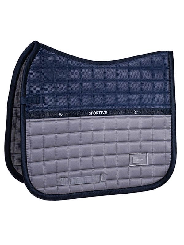 Dressage Saddle Pad Sportive Blue Ash Cob