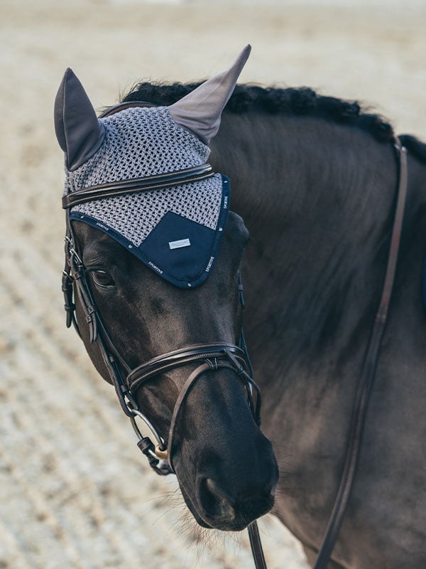 Ear Bonnet Sportive Blue Ash vue 2
