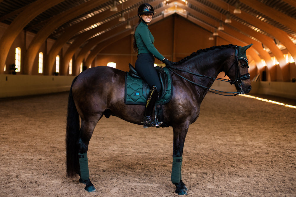 Dressage Saddle Pad Sycamore Green Full