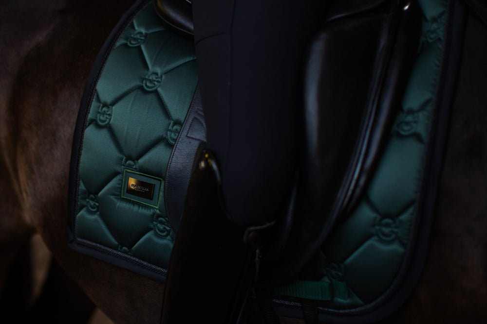 Dressage Saddle Pad Sycamore Green Full