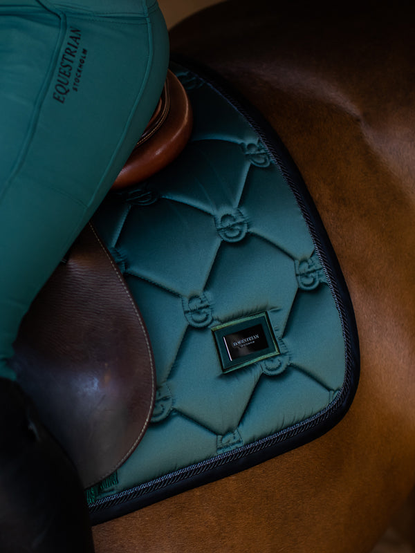 Dressage Saddle Pad Sycamore Green Cob