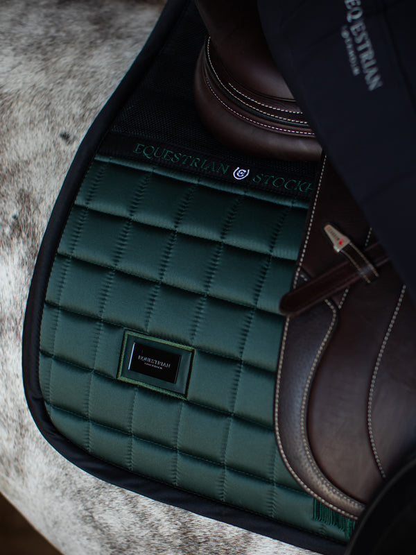 Jump Saddle Pad Sportive Sycamore Green Pony vue 2