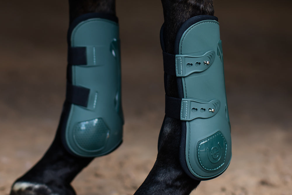 Anatomic Tendon Boots Sycamore Green