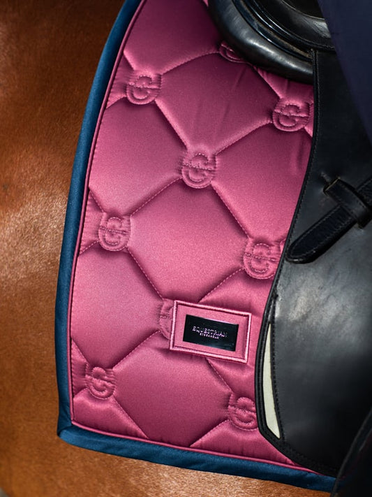 Pink Saddle Pad Timeless Rose Dressage Full