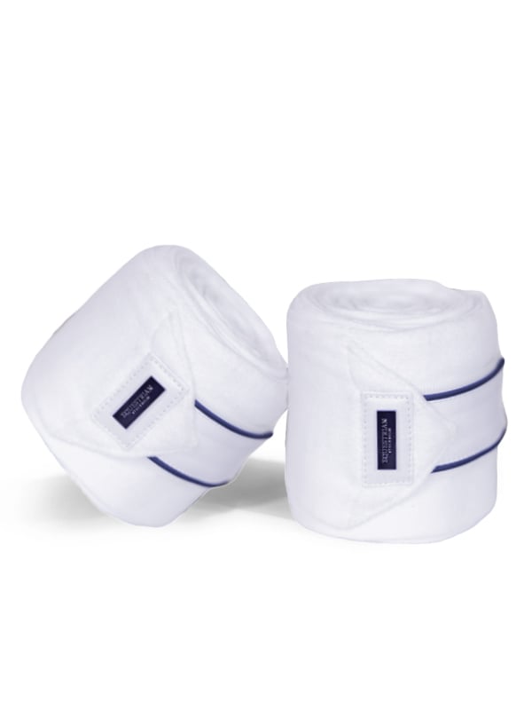 Polo Wraps White Blue Meadow vue 1