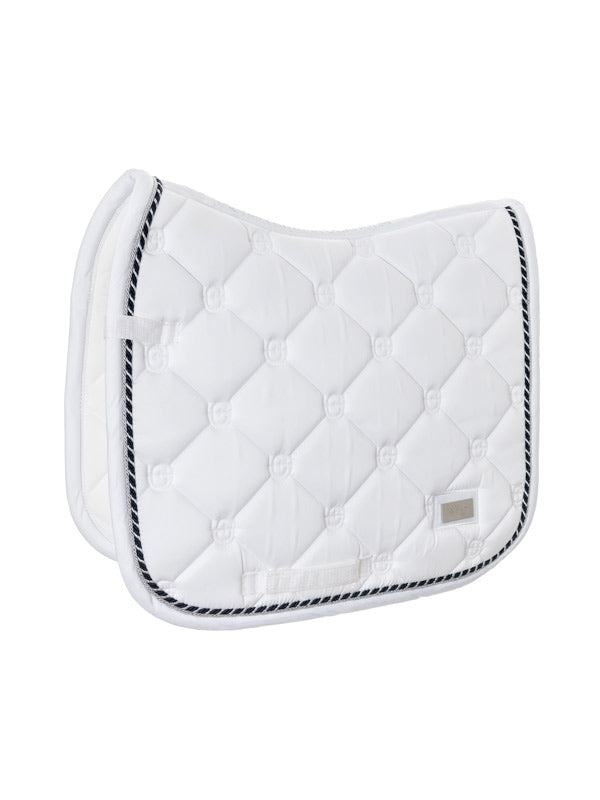 Dressage Saddle Pad White Perfection Cob