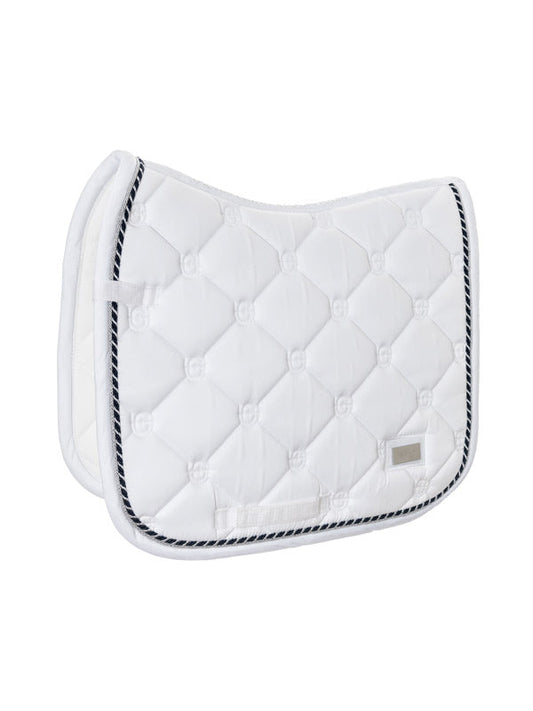 Dressage Saddle Pad White Perfection Cob