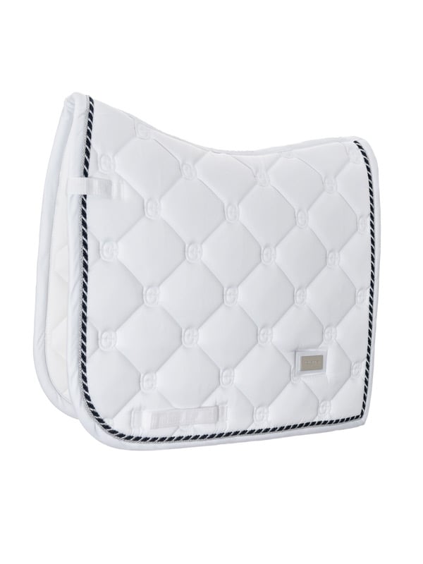 Dressage Saddle Pad White Perfection Full