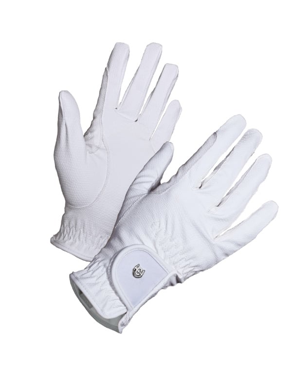Riding Gloves Motion White vue 1