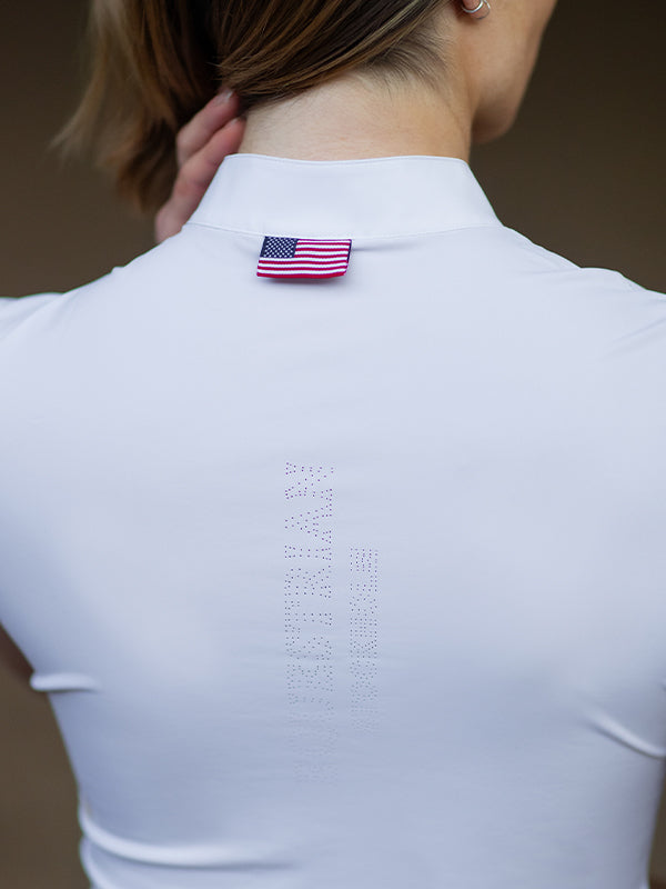 Divine Motion Competition Top White Perfection USA vue 3