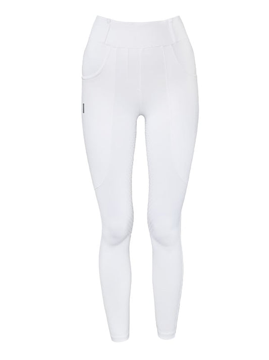 Riding Compression Breeches Dressage Supreme White